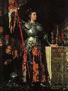Jean Auguste Dominique Ingres Joan of Arc at the Coronation of Charles VII.